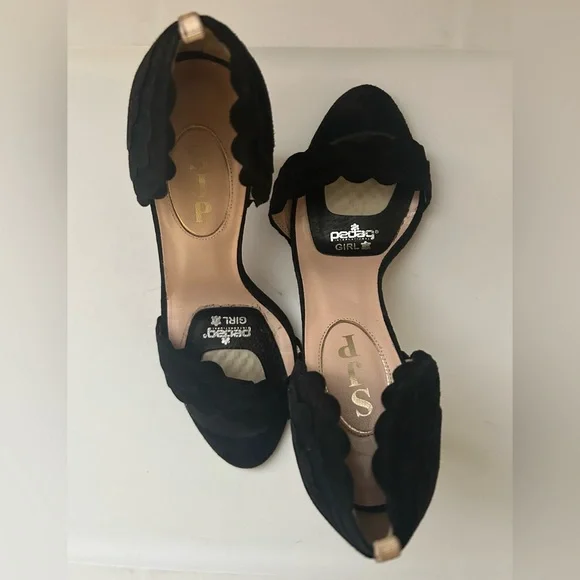 SJP by Jessica Parker Black heels Size 7.5 - Picture 3 of 8